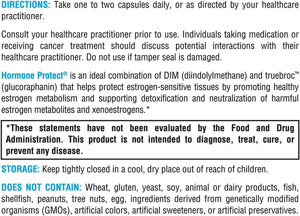 Hormone Protect® 60 Capsules - XYMOGEN® - Healthspan Holistic