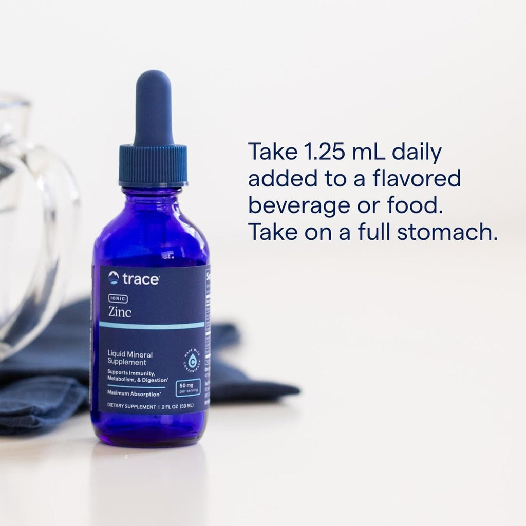 Ionic Zinc 50mg 2 fl oz - Trace Minerals - Healthspan Holistic