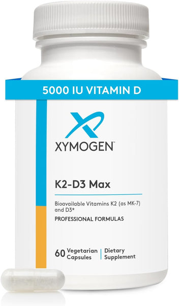 K2-D3 Max 60 Capsules - XYMOGEN® - Healthspan Holistic