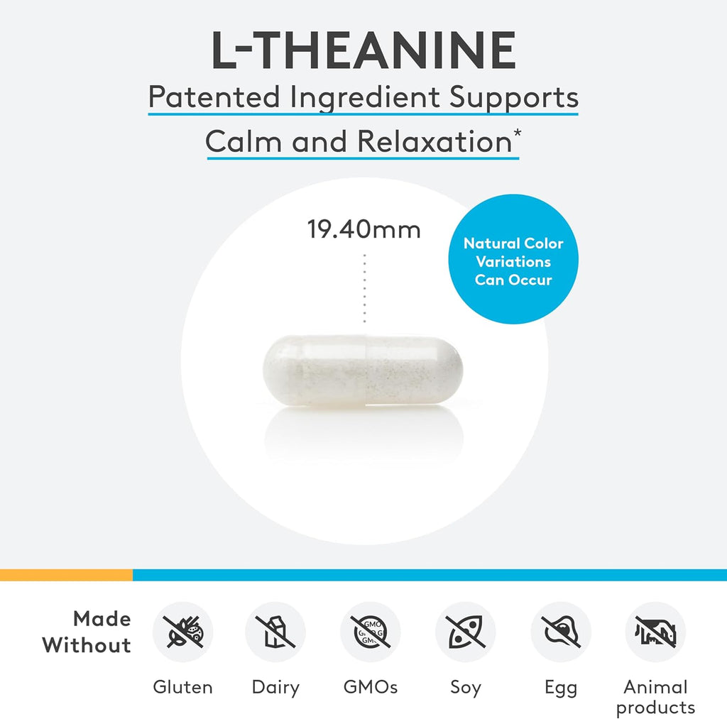 L-Theanine 60 Capsules - XYMOGEN® - Healthspan Holistic
