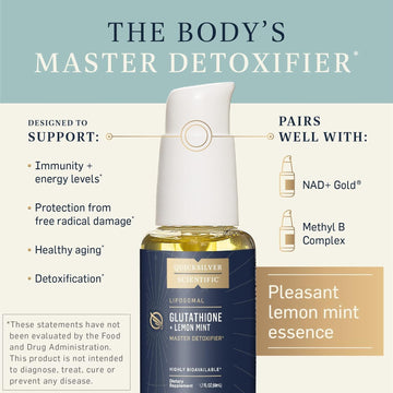 glutathione with lemon mint Liposomal Glutathione with Lemon Mint – The Integrative Wellness Center