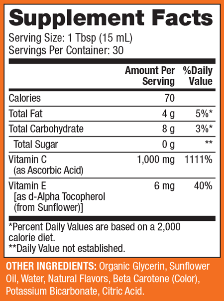 Liposomal Vitamin C Citrus Vanilla 15.2 fl oz - Dr. Mercola - Healthspan Holistic