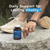 Liposomal Spermidine Capsules by Neurogan Health, dietary supplement for cellular vitality support, in a clear bottle.