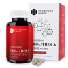 Liposomal Urolithin A capsules and box by Neurogan Health, dietary supplement for cellular health and anti-aging.