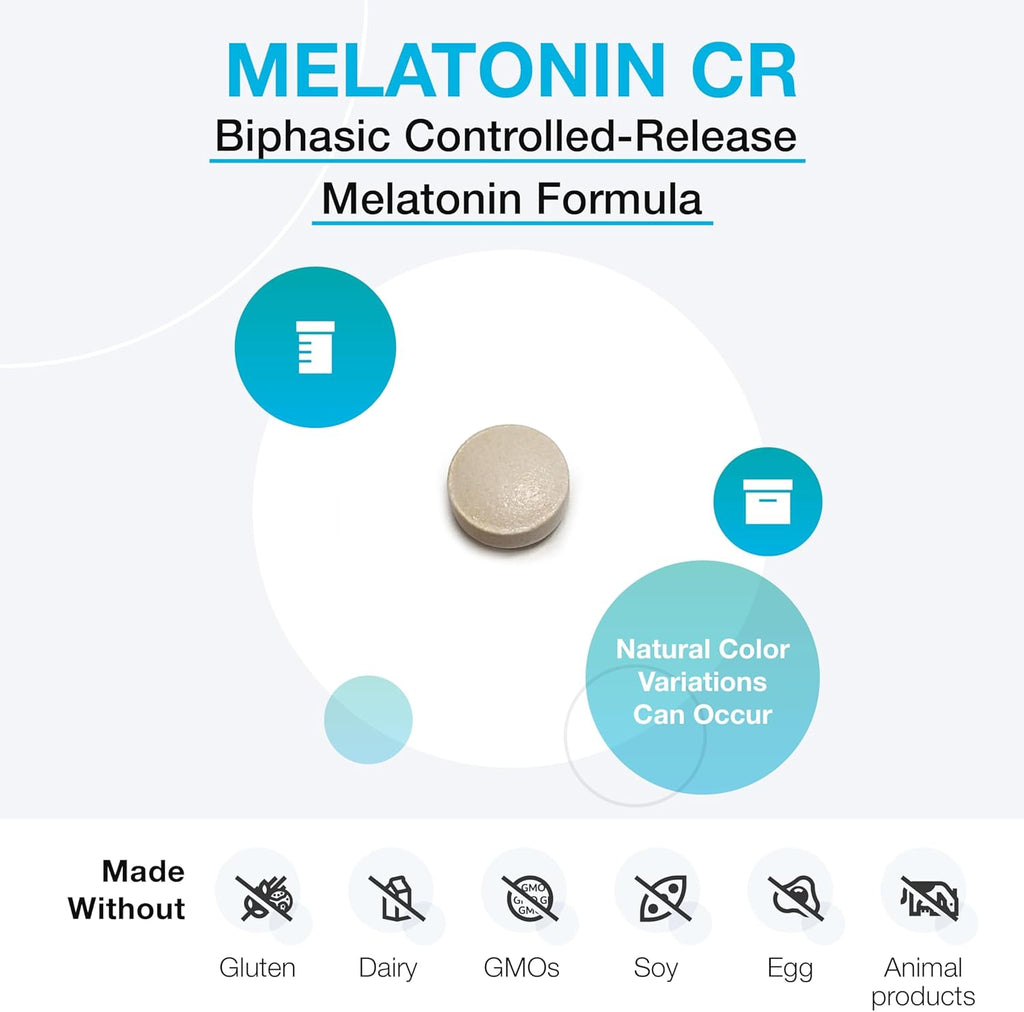 Melatonin CR 90 Tablets - XYMOGEN® - Healthspan Holistic