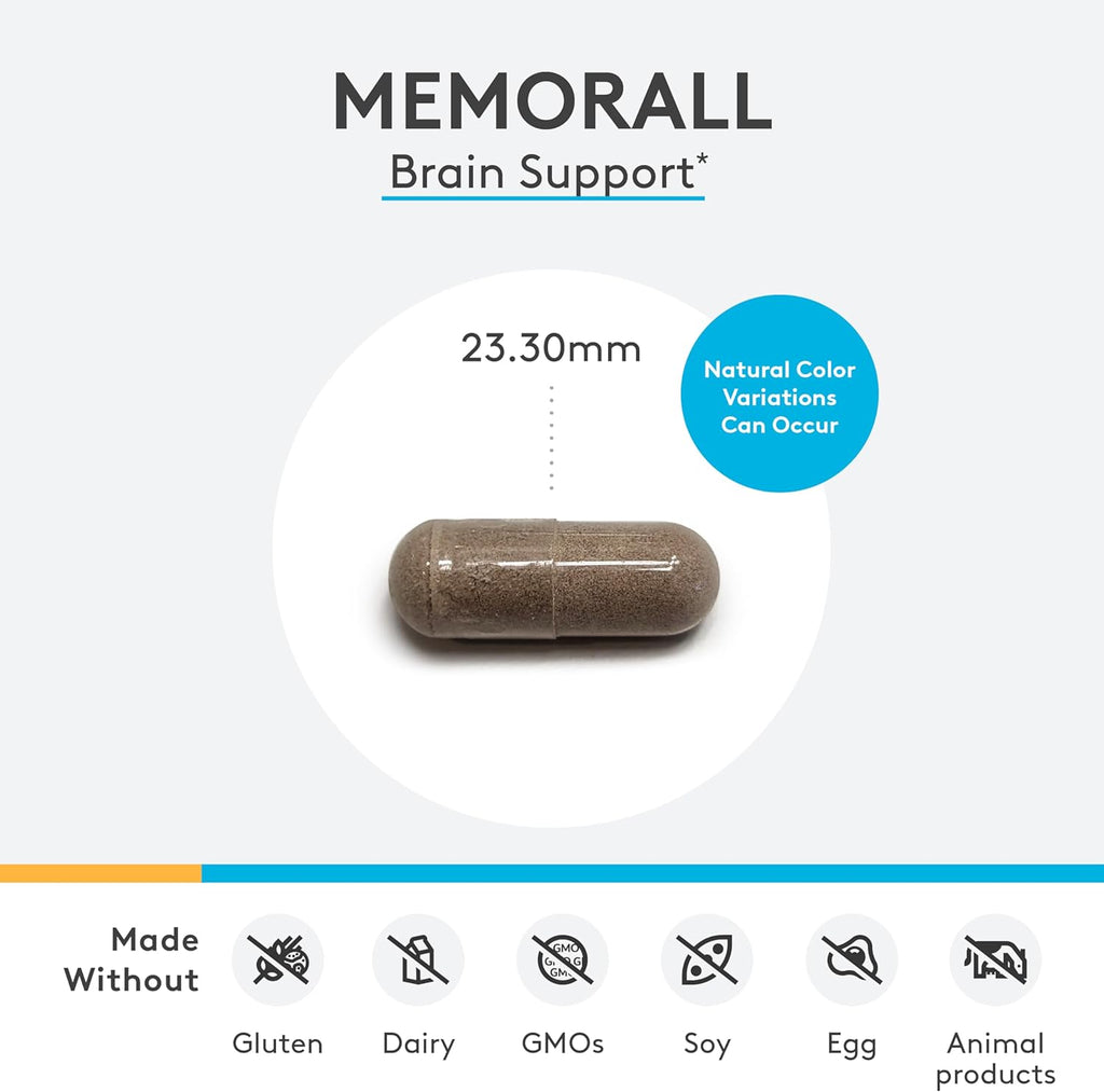 MemorAll™ 60 Capsules - XYMOGEN® - Healthspan Holistic