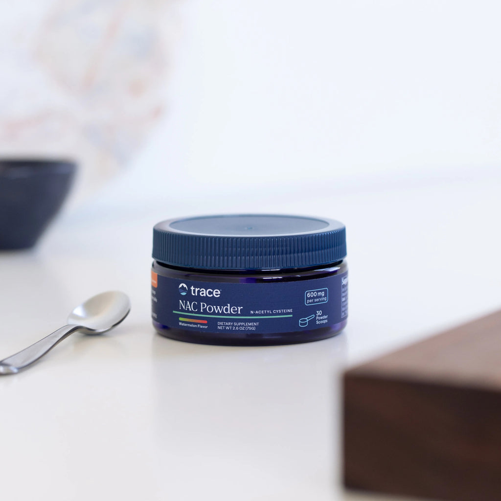 NAC Powder Watermelon 30 Servings - Trace Minerals - Healthspan Holistic