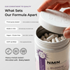 Neurogan Health NMN capsules 900mg in a bottle, showcasing supplement capsules for health and anti-aging support.