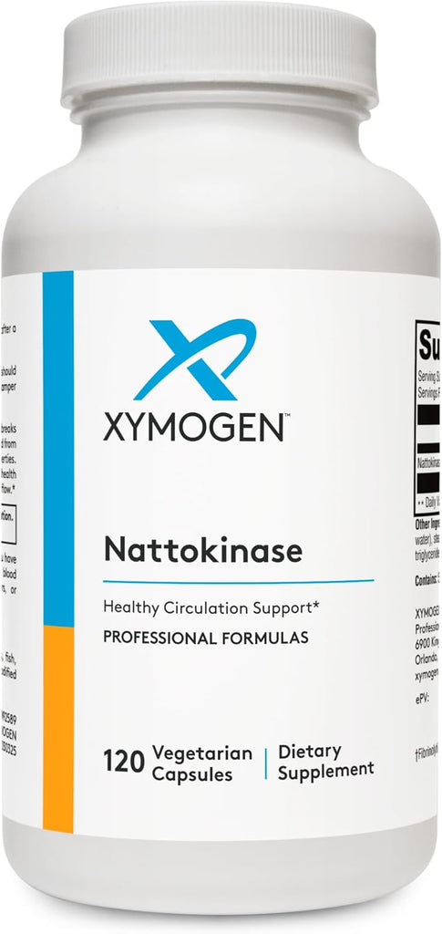 Nattokinase 120 Capsules - XYMOGEN® - Healthspan Holistic