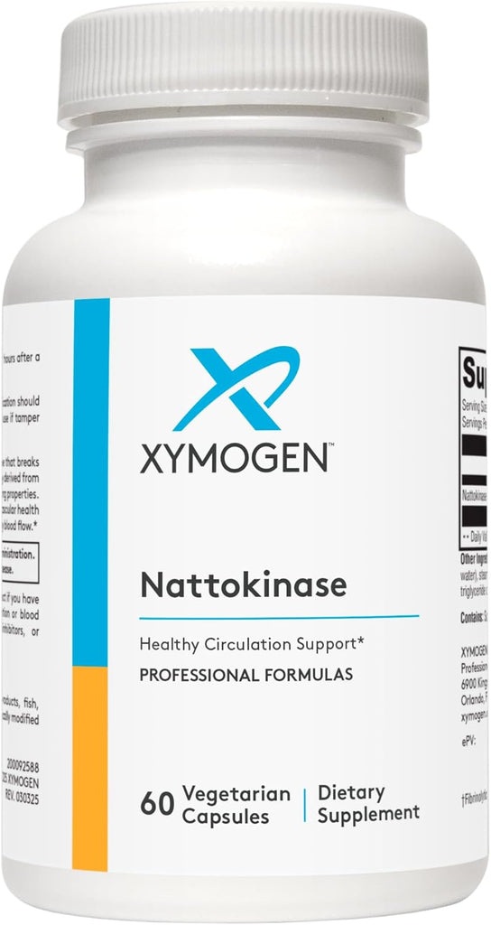 Nattokinase 60 Capsules - XYMOGEN® - Healthspan Holistic