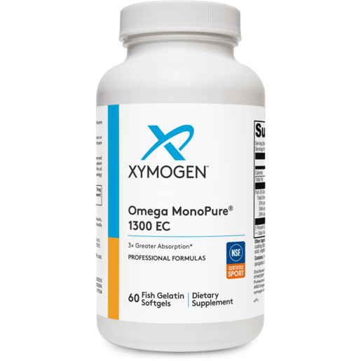 Omega MonoPure® 1300 EC 60 Softgels - XYMOGEN® - Healthspan Holistic
