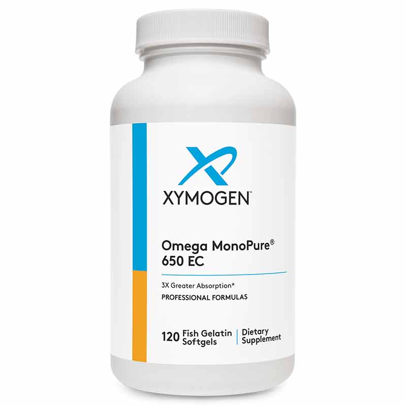 Omega MonoPure® 650 EC 120 Softgels - XYMOGEN® - Healthspan Holistic