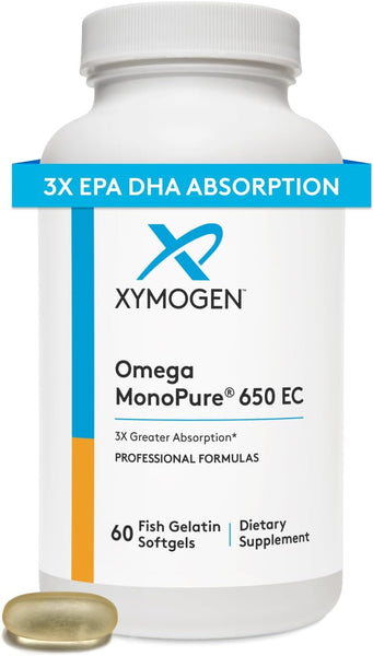 Omega MonoPure® 650 EC 60 Softgels - XYMOGEN® - Healthspan Holistic