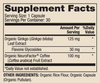 Organic Ginkgo Biloba 30 Capsules - Dr. Mercola - Healthspan Holistic