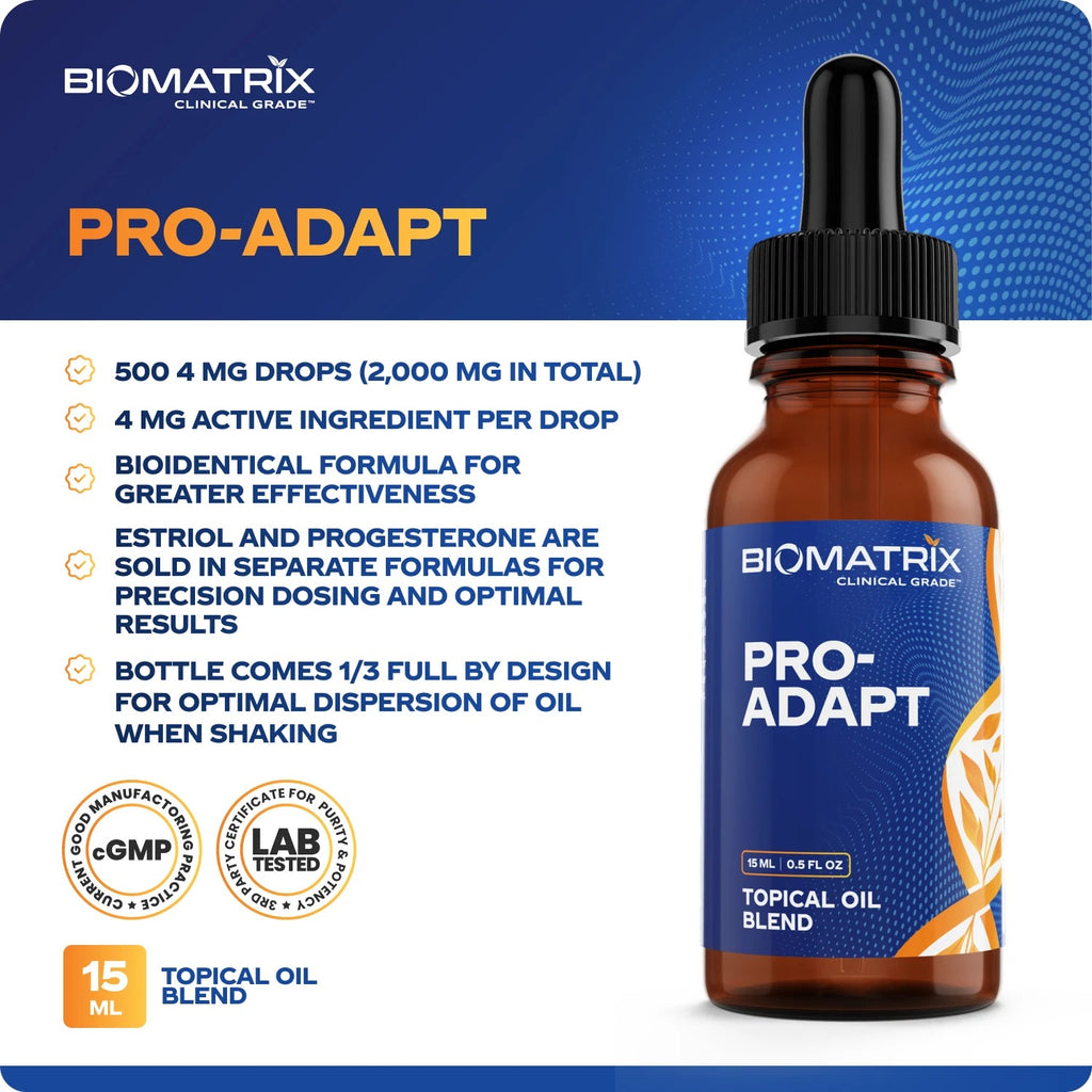 Pro Adapt Design Pro-Adapt 15 mL | Bioidentical Progesterone for Menstrual Support