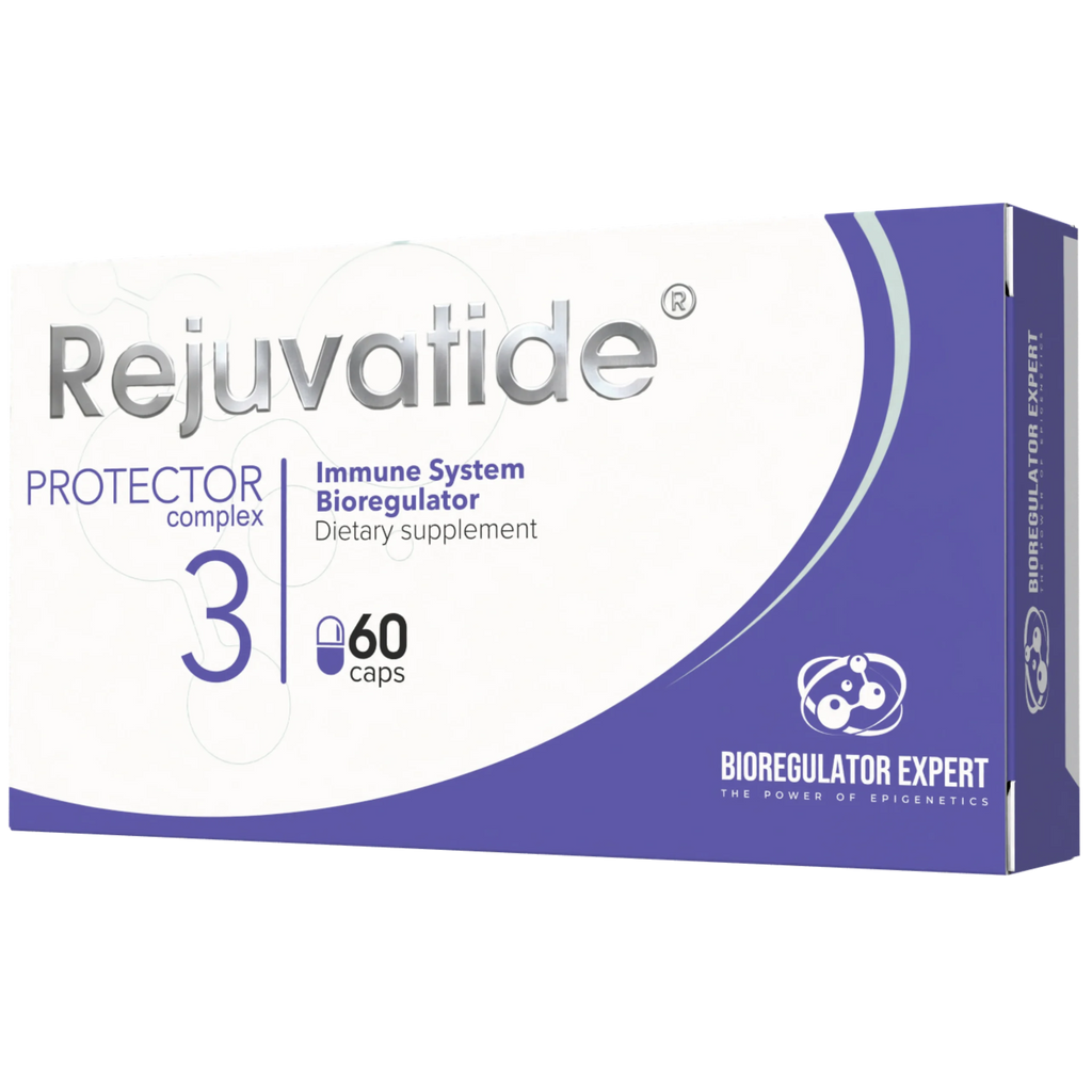 Protector Complex immune system bioregulator capsules by Integrative Peptides, 60 capsules for immune support and health.