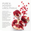 Pure Urolithin A powder from Neurogan Health, a dietary supplement for health and wellness, shown in a clear container.