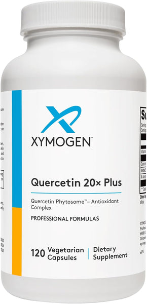 Quercetin 20× Plus 120 Capsules - XYMOGEN® - Healthspan Holistic