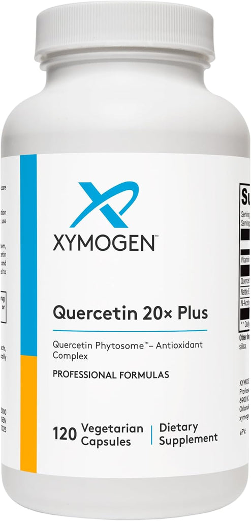 Quercetin 20× Plus 120 Capsules - XYMOGEN® - Healthspan Holistic
