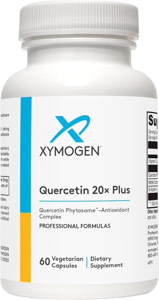 Quercetin 20× Plus 60 Capsules - XYMOGEN® - Healthspan Holistic