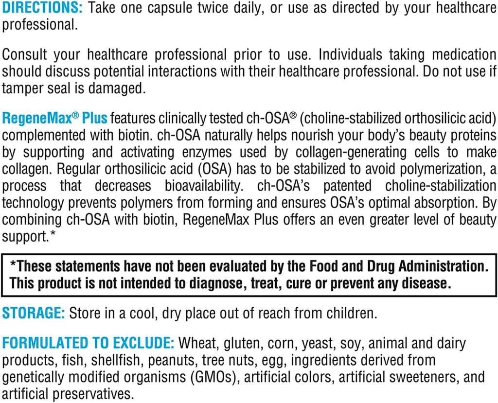 RegeneMax® Plus 60 Capsules - XYMOGEN® - Healthspan Holistic