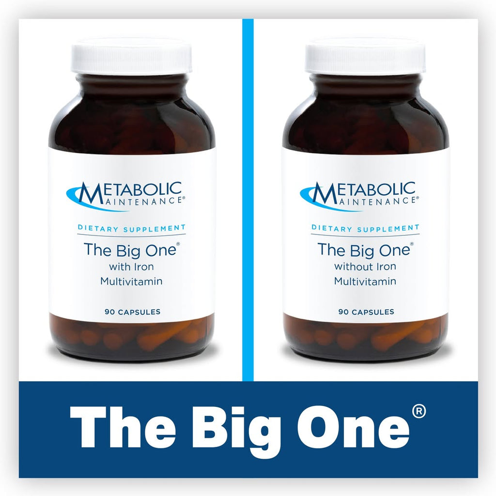 The Big One® with Iron 90 Capsules - Metabolic Maintenance - Healthspan Holistic