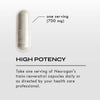 Neurogan Health high-potency trans-resveratrol capsules for antioxidant support, shown in clear capsule form on a white background.