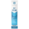 Unflavored Gut Feeling Peptides stick packs by Integrative Peptides, 45-count, showing individual sachets on a white background.