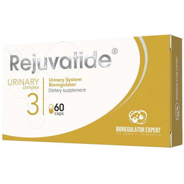 Bioregulator capsules for urinary system support, featuring Integrative Peptides Urinary Complex in 60 capsules.