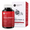 Neurogan Health Urolithin A Pro capsules in a jar with a box, showing supplement container and packaging.