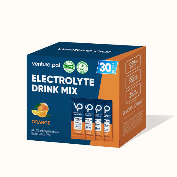 Orange Sugar Free Electrolytes - 30 count - Healthspan Holistic
